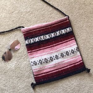 Quilted Bohemian Hippie Long Bag